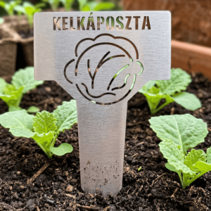 Lézervágott ágyás jelölő tábla Laser Garden